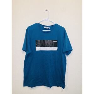 Austin Mini Cooper T Shirt XL But Smaller Turquoise